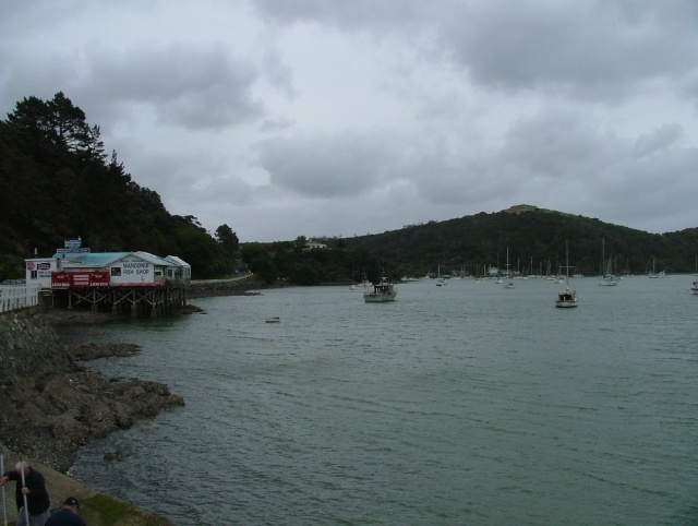 Port de pêche pittoresque de Mangonui