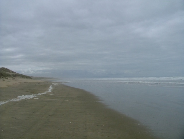Interminable Ninety Miles Beach à Hukatéré