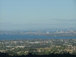La capitale Auckland, dans un labyrinthe d'eau et de terre