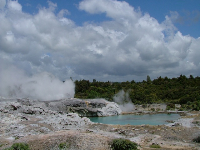 Réserve géothermique de Te Whakarewarewa.