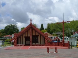 Ohinemutu, place du village maori