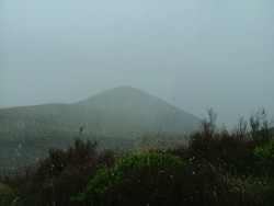 Mais au sommet, averses de neige !