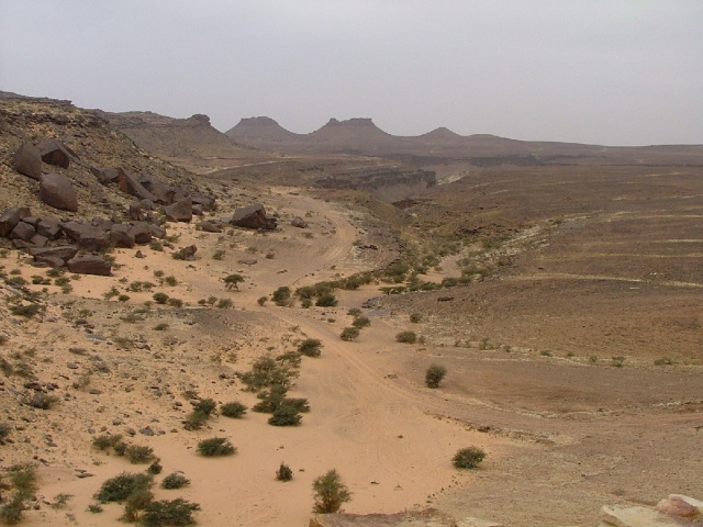 Vue depuis la passe d'Amoggiar